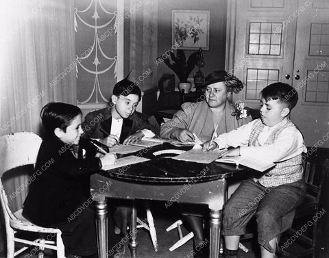 Our Gang Alfalfa Spanky getting school lessons by MGM teacher I think 5715-18