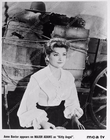 Anne Baxter portrait TV Major Adams 5756-20