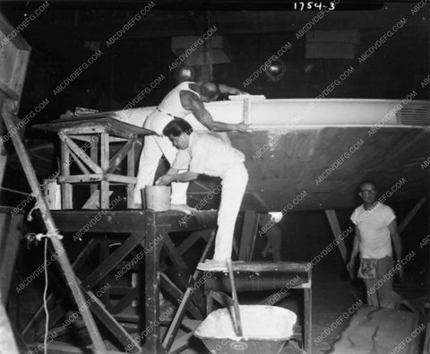 behind the scenes set building of Bamboo Saucer 5795-10
