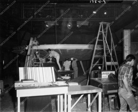 behind the scenes set building of Bamboo Saucer 5795-17