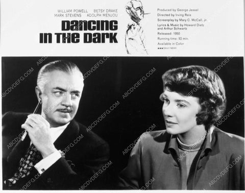 ad slick William Powell Betsy Drake film Dancing in the Dark 5989-06