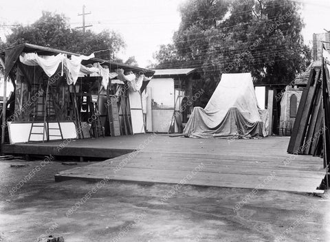 circa 1915 historic Los Angeles Hollywood exterior silent sets for Century Studios 6002-32