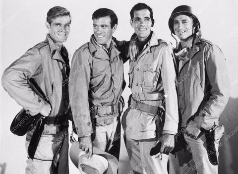 Christopher George Gary Raymond Eric Braeden Lawrence Casey TV The Rat Patrol 6016-08