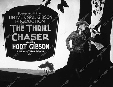 Hoot Gibson silent film The Thrill Chaser 6022-08