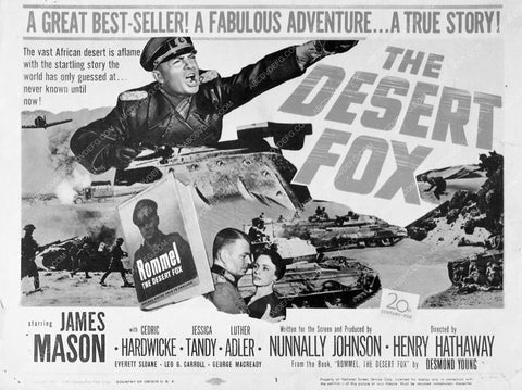 ad slick James Mason The Desert Fox 6028-35