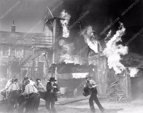 battling the fire sequence film In Old Chicago 6038-12