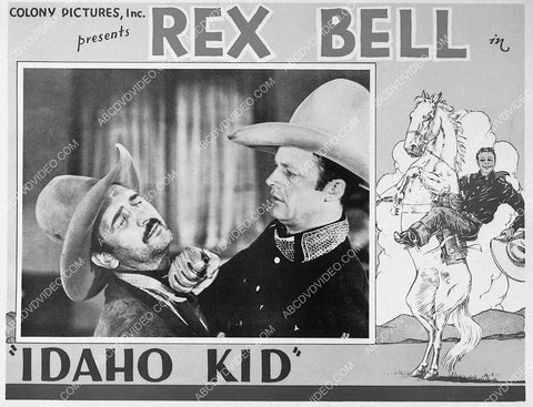 Rex Bell western film Idaho Kid 6114-16