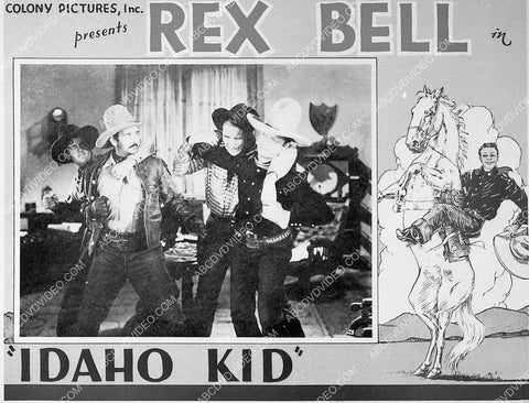 Rex Bell David Sharpe western film Idaho Kid 6114-18