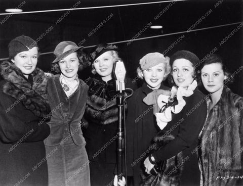 candid Evelyn Venable Ida Lupino Frances Drake Helen Mack Dorothy Dell Elizabeth Young 6252-13