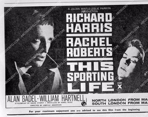 Richard Harris film This Sporting Life 6254-31