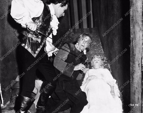 Rita Corday Boris Karloff Richard Greene horror film The Black Castle 6273-05