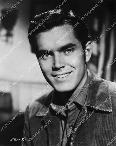 handsome Jeffrey Hunter portrait 6300-30