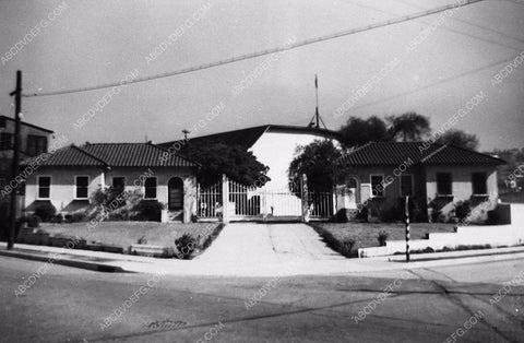 historic Hollywood Los Angeles First National Warner Bros Studios front gate ? 6315-19