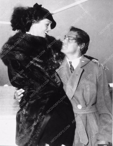 candid Johnny Weissmuller Lupe Velez out on a ship 6387-26