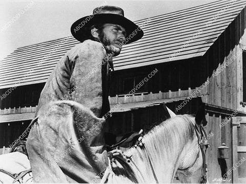 Clint Eastwood on horseback film High Plains Drifter 6389-17