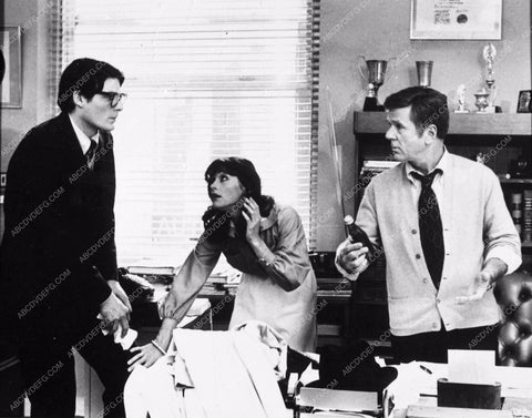 Christopher Reeve Margot Kidder Jackie Cooper film Superman 6477-07