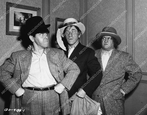 3 Stooges Moe Larry Shemp short film Up in Daisy's Penthouse 6482-25