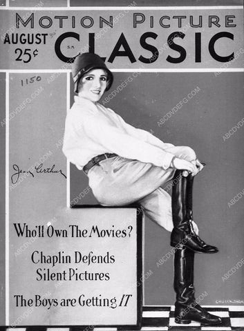 Jean Arthur Motion Picture Classic magazine cover 6507-01