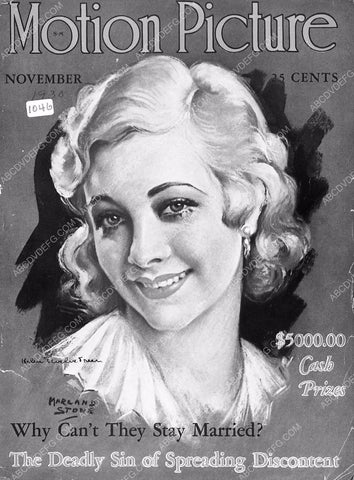 Helen Twelvetrees Motion Picture magazine cover 6507-12