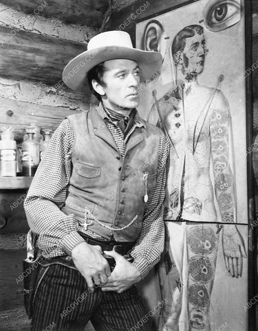 Gary Cooper next to anatomical chart film North West Mounted Police 6522-30