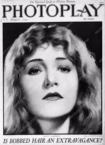 Betty Compson Photoplay magazine cover 6549-21