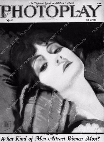 Sylvia Breamer Photoplay magazine cover 6549-25