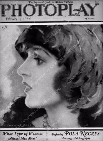 Corrinne Griffith Photoplay magazine cover 6549-27