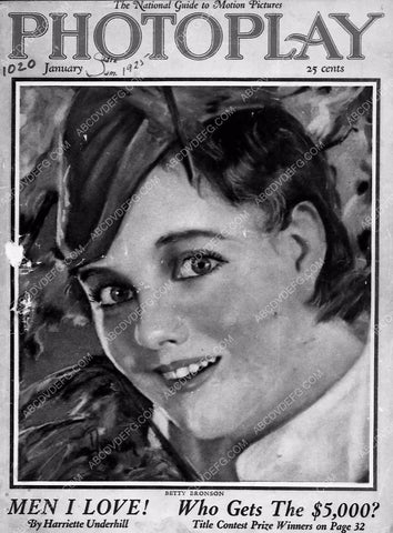 Betty Bronson Photoplay magazine cover 6549-29