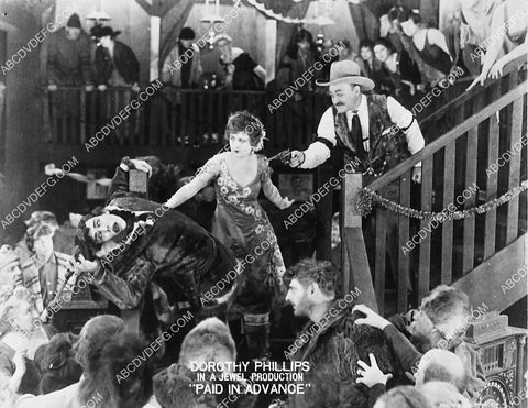 Lon Chaney Sr Dorothy Phillips silent film Paid in Advance 6563-11