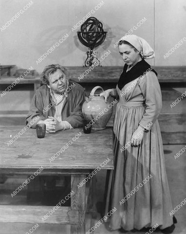 Charles Laughton and co-star live stage play Galileo 6573-10