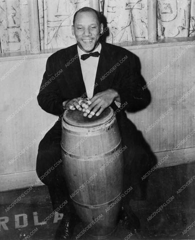 unidentified 1940's black drummer musician 6604-01