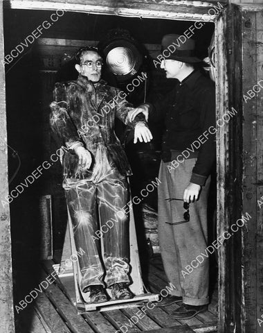 candid Harold Lloyd in the costume wardrobe chair 6766-29