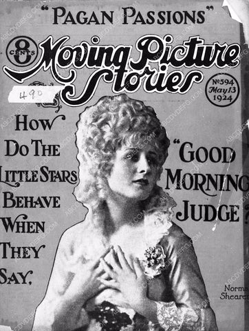 Norma Shearer Moving Picture Stories magazine cover 6832-33
