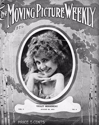 Violet Mersereau Moving Picture Weekly magazine cover 6833-01