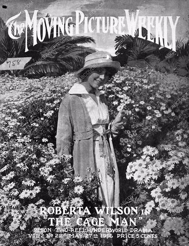 Roberta Wilson Moving Picture Weekly magazine cover 6833-26