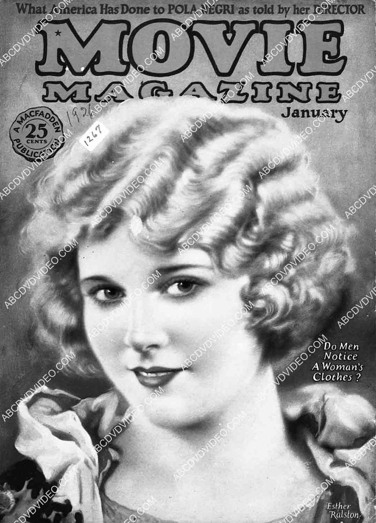 Esther Ralston Movie Magazine cover 6861-002 – ABCDVDVIDEO