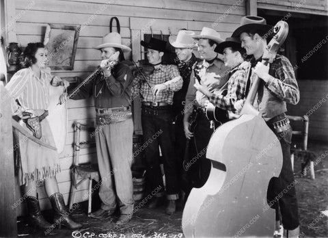 Bob Wills Texas Playboys Alma Carroll cowgirl film Silver City Raiders 6863-04