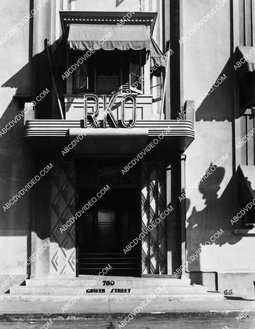 historic Los Angeles Hollywood RKO Studios front entrance 6869-014