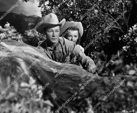 Roy Rogers, Dale Evans film The Golden Stallion 6877-035