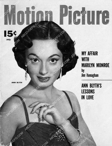 Ann Blyth Motion Picture Magazine cover 6886-07