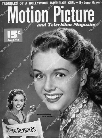 Debbie Reynolds Motion Picture Magazine cover 6886-16