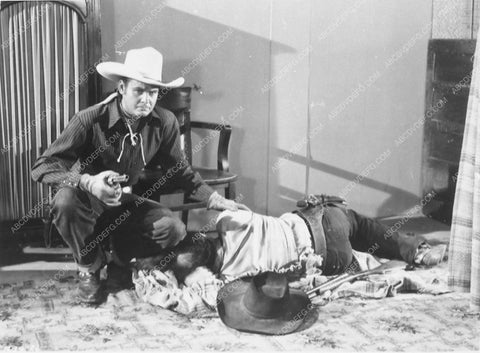 cowboy Sunset Carson western film Rio Grande Raiders 6902-19