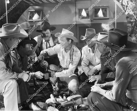 Andy Devine, Roy Rogers & Sons of the Pioneers film Night Time in Nevada 6943-016