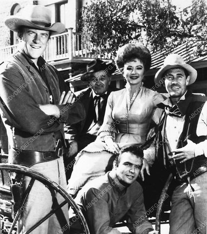 James Arness Amanda Blake Burt Reynolds TV Gunsmoke 6969-07