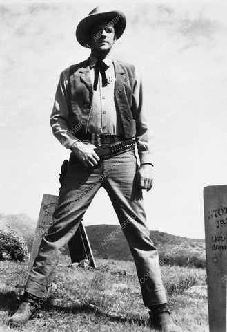 James Arness standing in Boot Hill TV Gunsmoke 6969-08