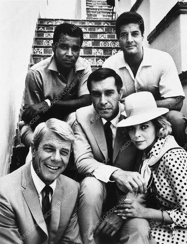 Greg Morris Peter Lupus Peter Graves Martin Landau Barbara Bain TV Mission Impossible 6969-29