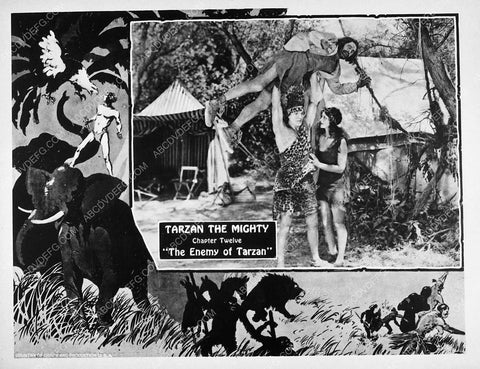 Frank Merrill Natalie Kingston silent serial film Tarzan the Mighty 6969-32