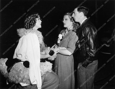Eleanor Powell Ilona Massey behind the scenes candid Rosalie 6977-20