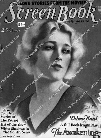Vilma Banky Screen Book magazine cover 7022-001