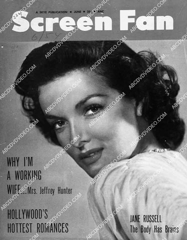Jane Russell Screen Fan magazine cover 7022-004